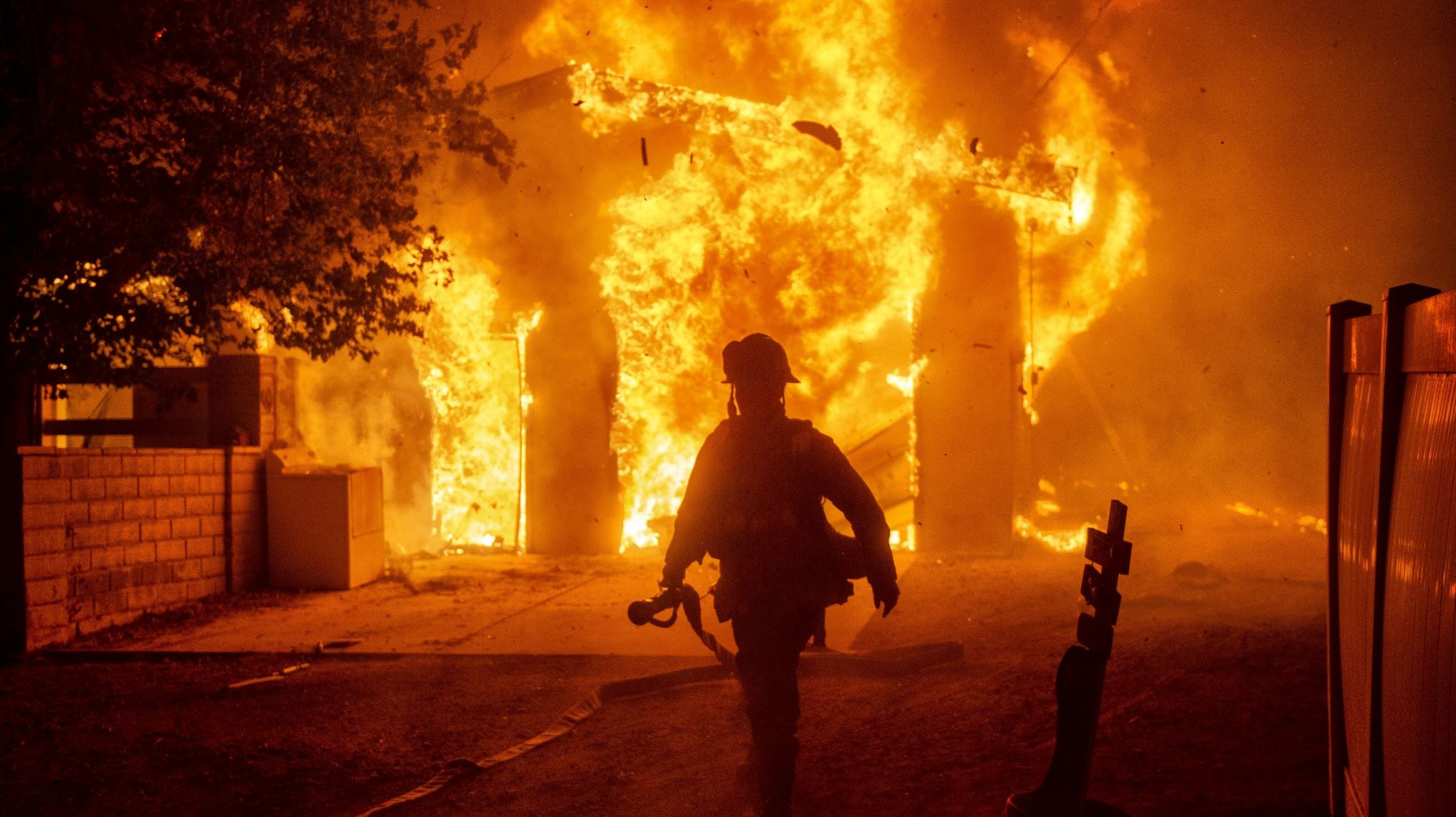 Φωτογραφίες από τις φωτιές στην Καλιφόρνια