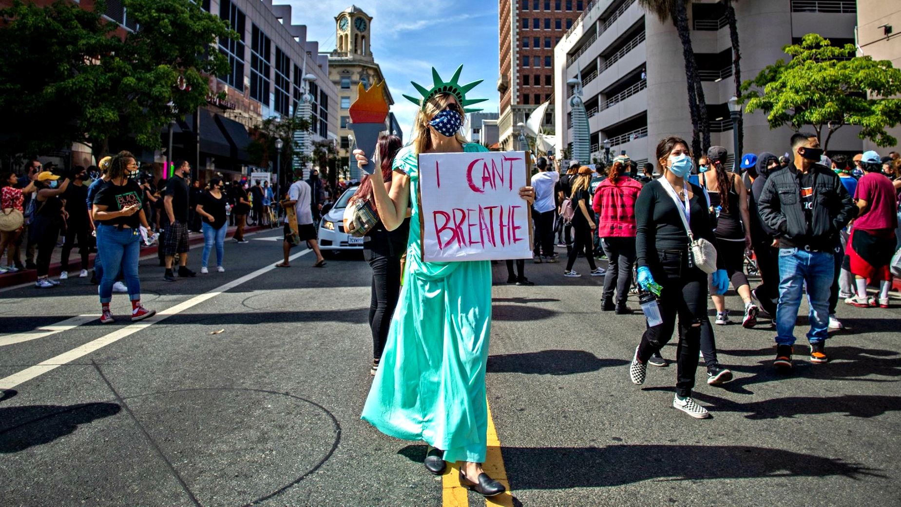 Οι διαδηλώσεις για τη δολοφονία του George Floyd σε φωτογραφίες