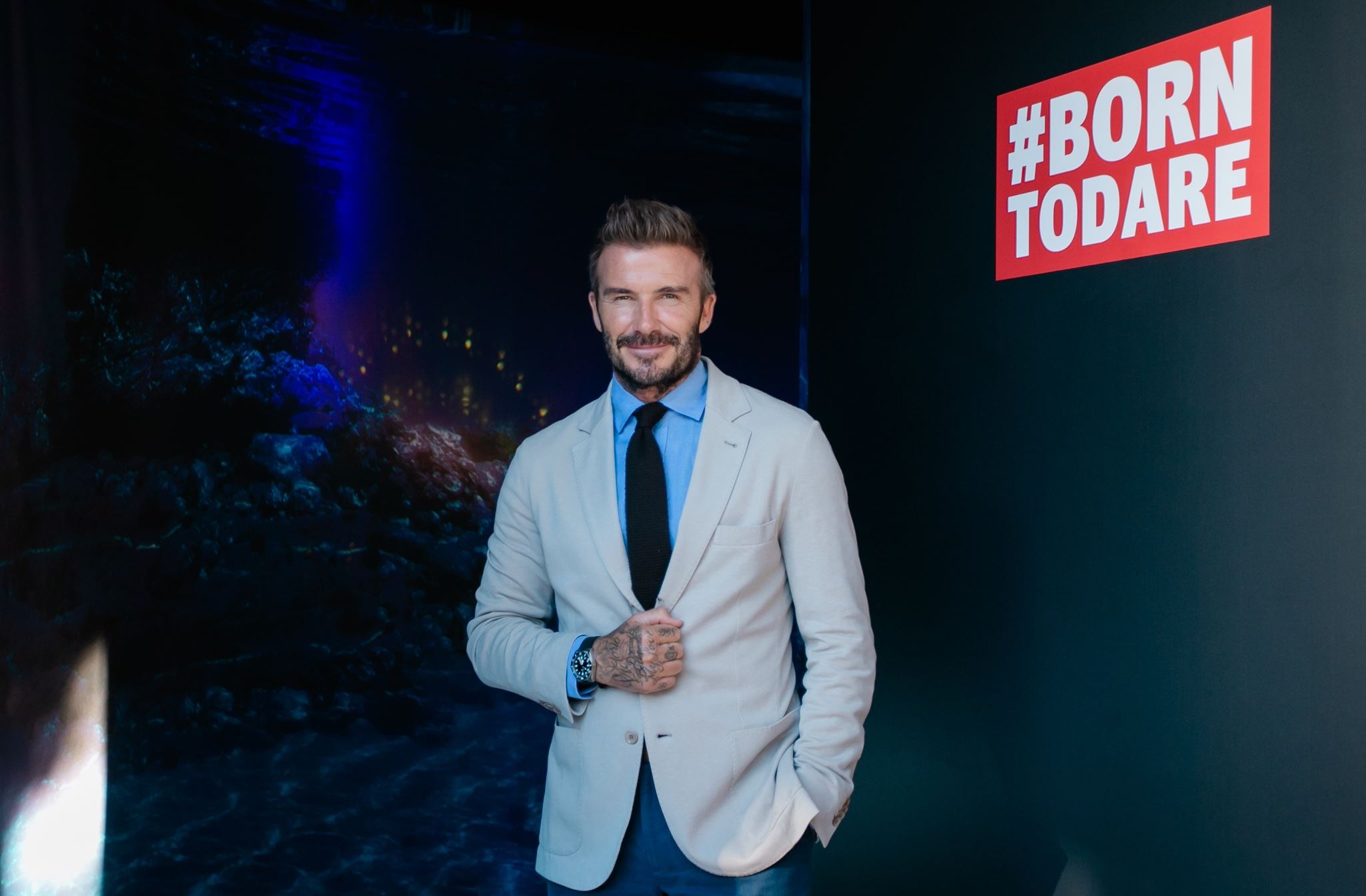 Ο David Beckham ήρθε στην Ελλάδα για το Tudor Pelagos 39