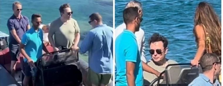 Στο μεταξύ, ο Elon Musk ήρθε Μύκονο για διακοπές