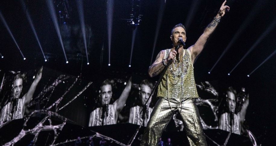 Ο Robbie Williams στο Rockwave festival 2023