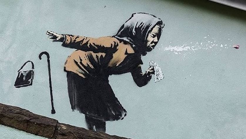 Το νέο έργο του Banksy στο Μπρίστολ