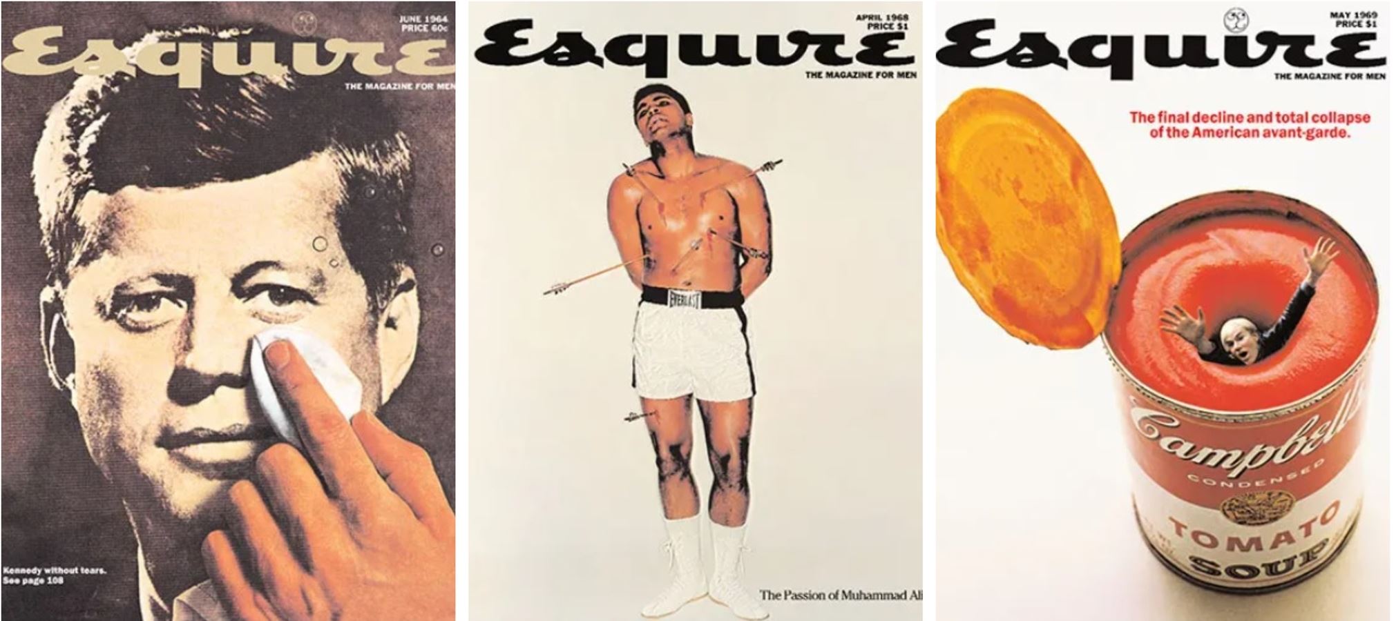 Τα μαγικά Esquire εξώφυλλα του George Lois