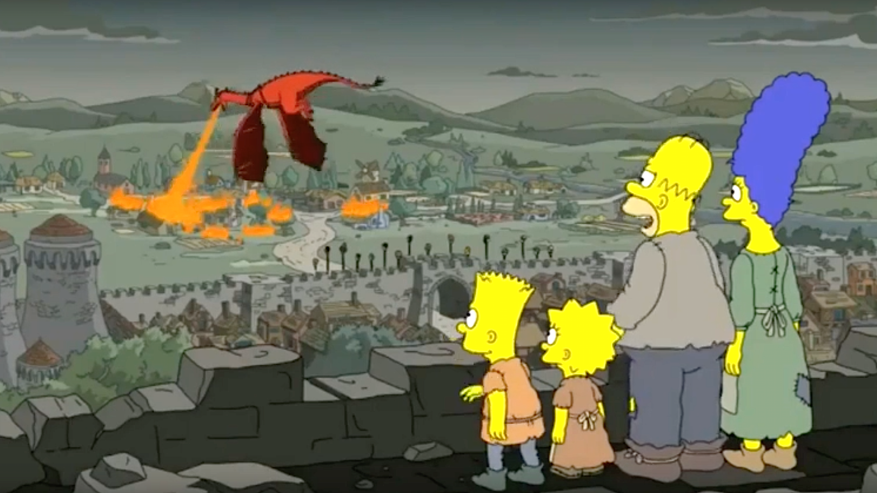 Οι Simpsons είχαν ήδη προβλέψει τη μεταστροφή της Khaleesi στο τελευταίο GoT