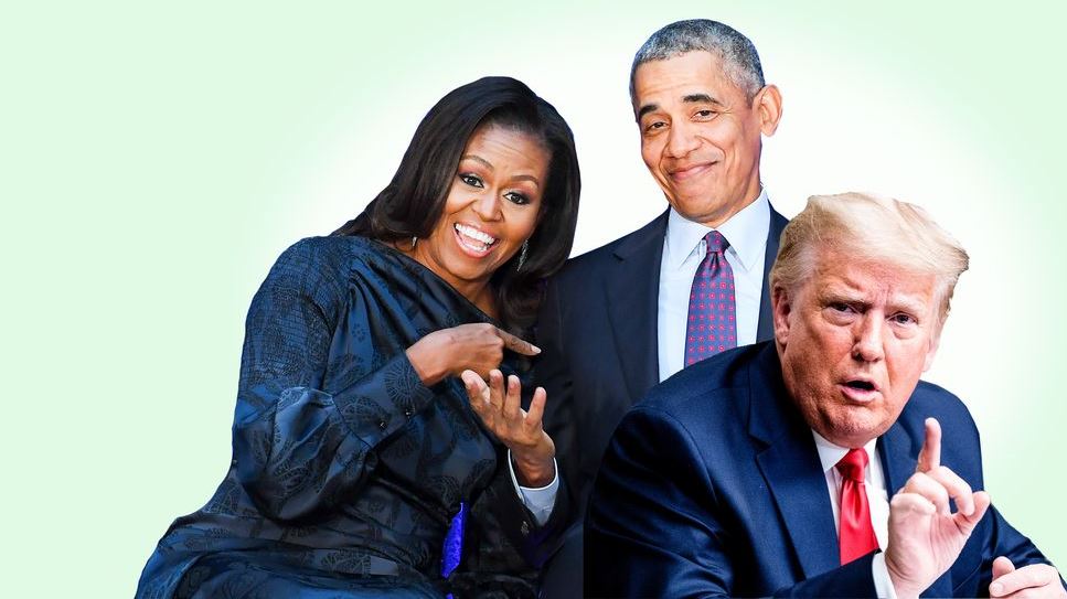 Η κωμική σειρά των Obamas για το χάος της κυβέρνησης Trump