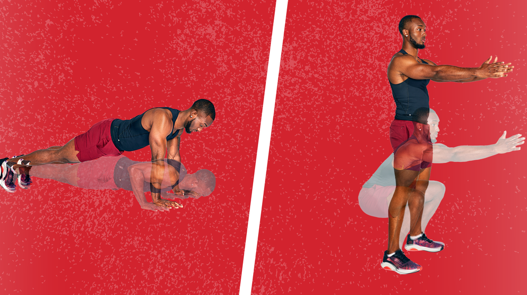 Μία 25λεπτη άσκηση με το βάρος του σώματος που θα σε κρατήσει fit οπουδήποτε