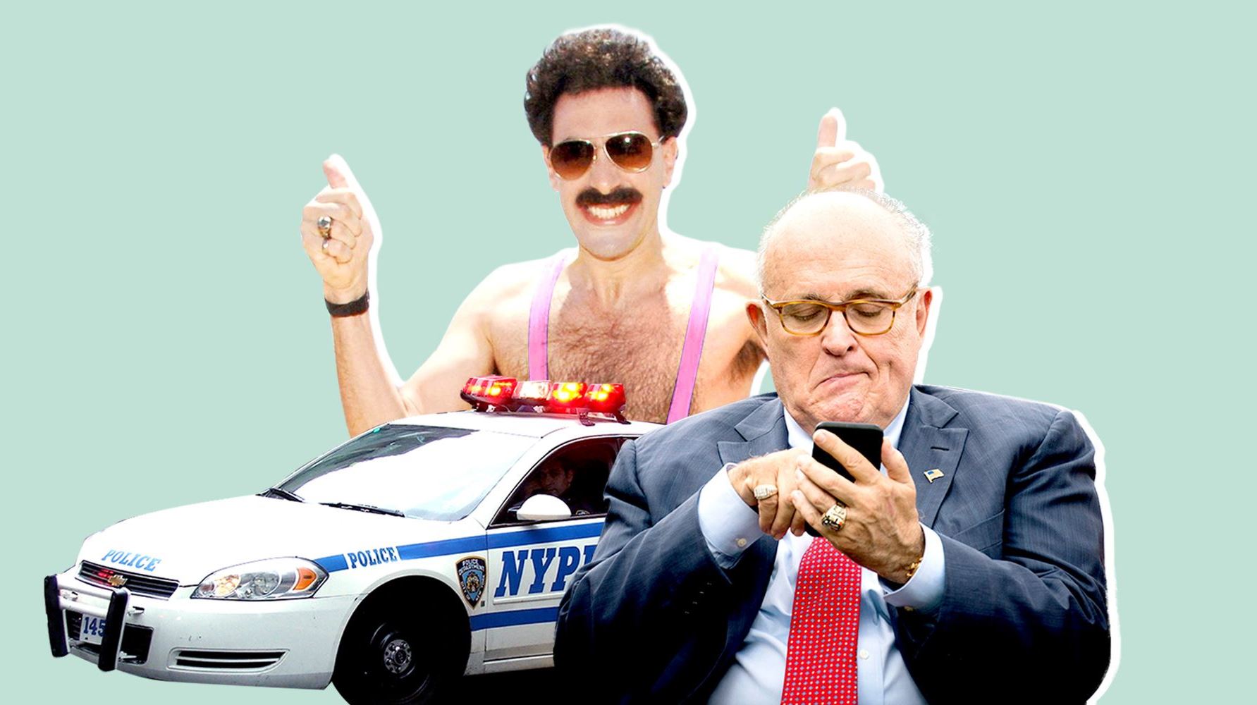 Η σκηνή με τον Rudolf Giuliani στο Borat 2 θα είναι η καταδίκη του