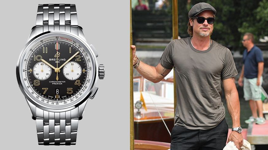 Το ρολόι του Brad Pitt είναι λες και βγήκε από τη χρυσή εποχή του Χόλιγουντ