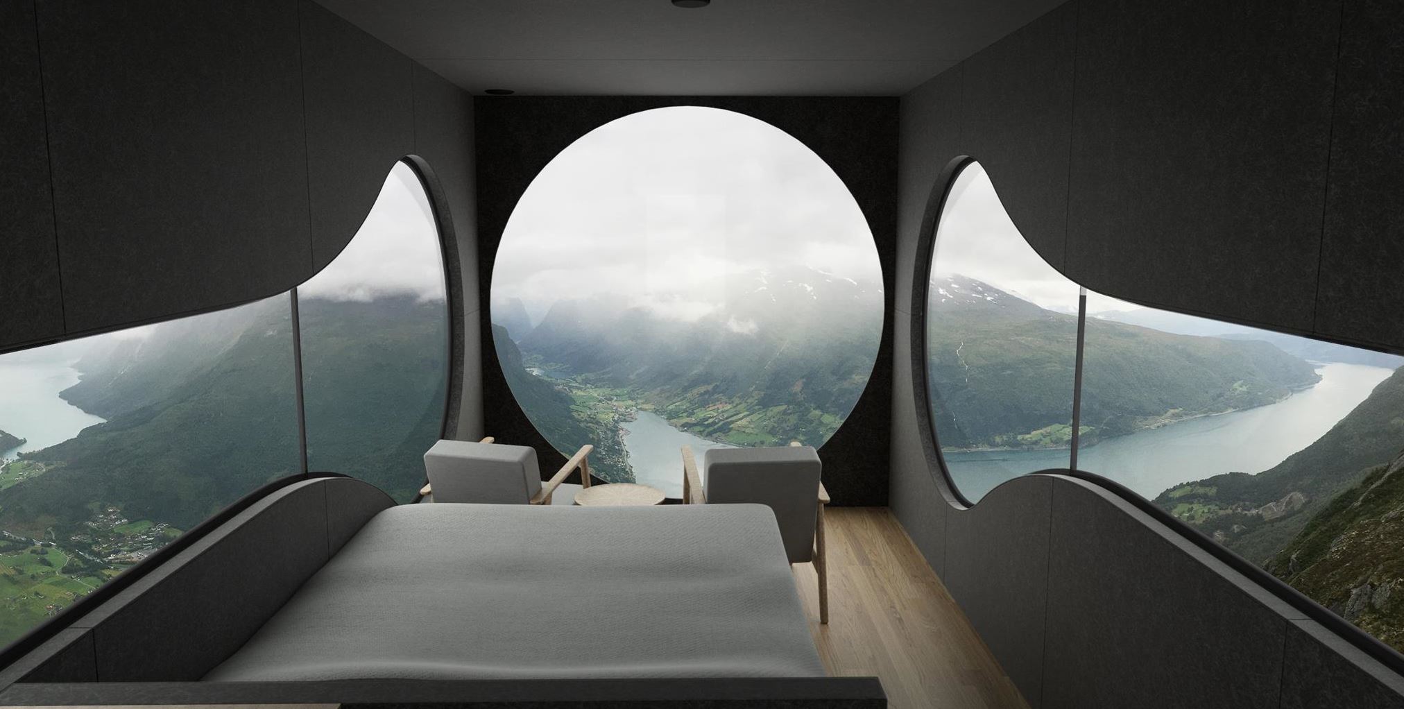 Birdbox, οι μίνιμαλ καμπίνες που γίνονται ένα με τη φύση