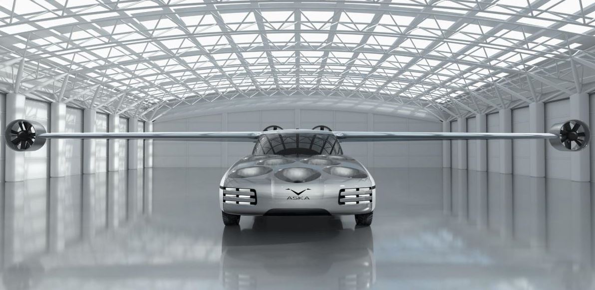 NFT Aska, ένα υβριδικό ιπτάμενο αυτοκίνητο