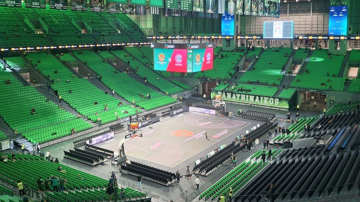 Παναθηναϊκός:Το απίστευτο ενεργό τερέν του ΟΑΚΑ (video)