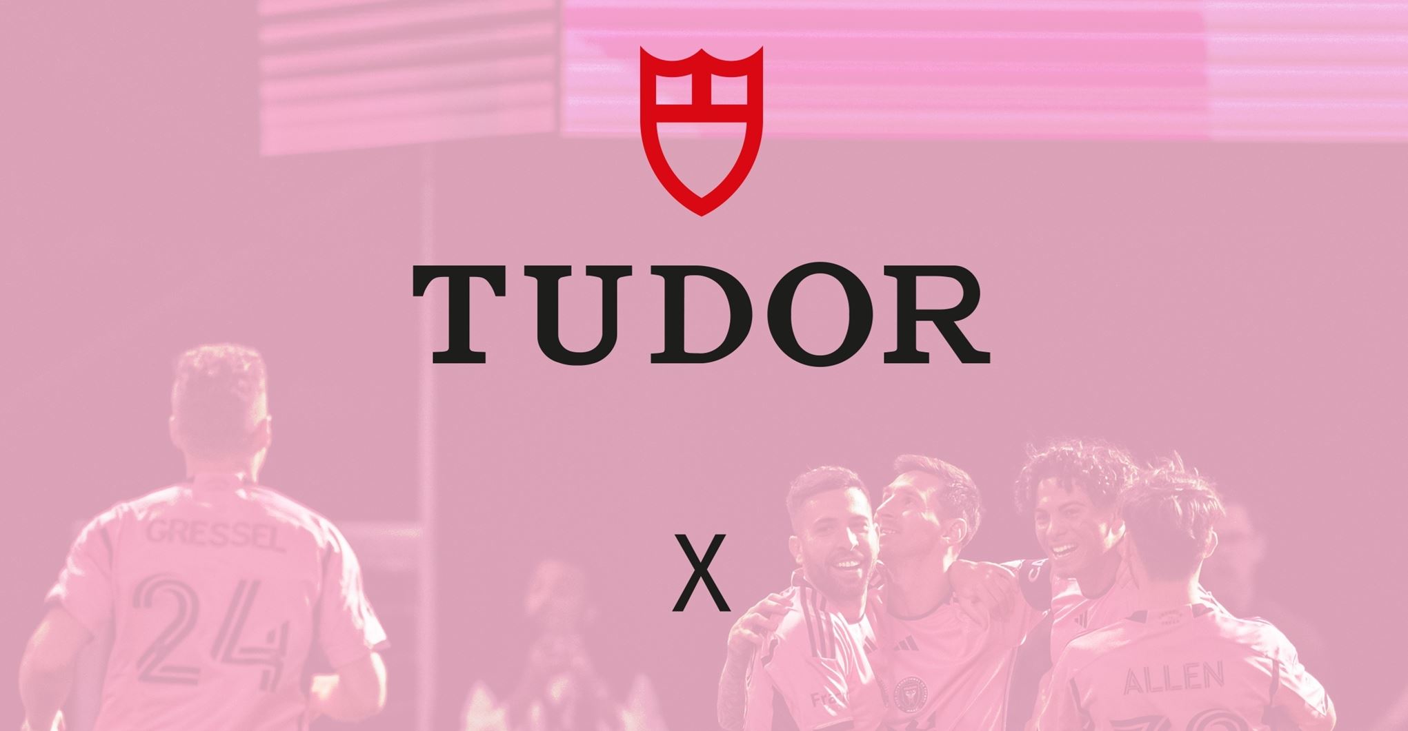 Η Tudor επιλέγει ροζ χρώμα για την Inter Miami FC