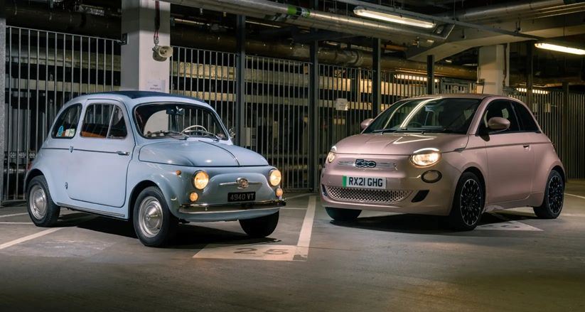 Fiat 500 του 1964 εναντίον Fiat 500 του 2021