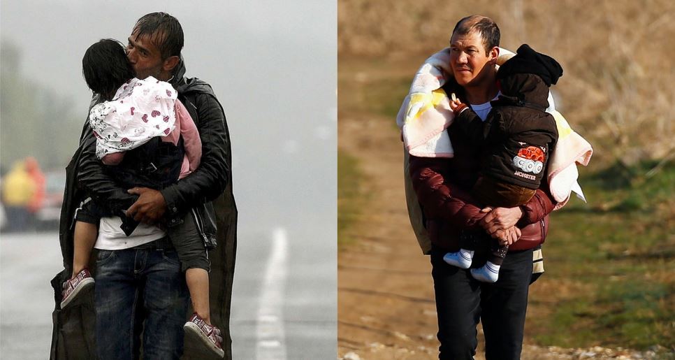 Η φωτογραφία που αναβίωσε μνήμες από τον πατέρα πρόσφυγα του Γιάννη Μπεχράκη