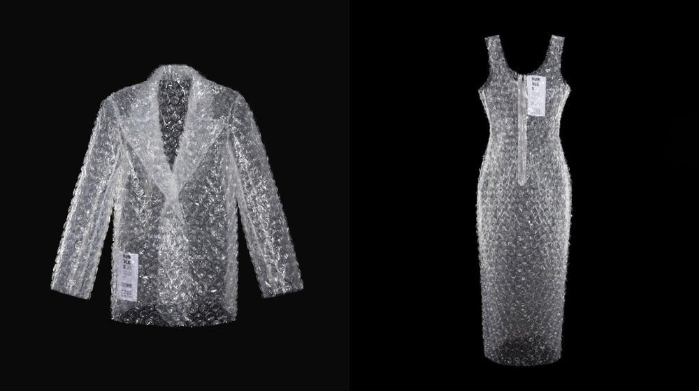 Πλέον μπορείς να αγοράσεις ρούχα από αυτό "το υλικό με τις φούσκες" για να κάνεις αίσθηση στην επόμενη δεξίωση