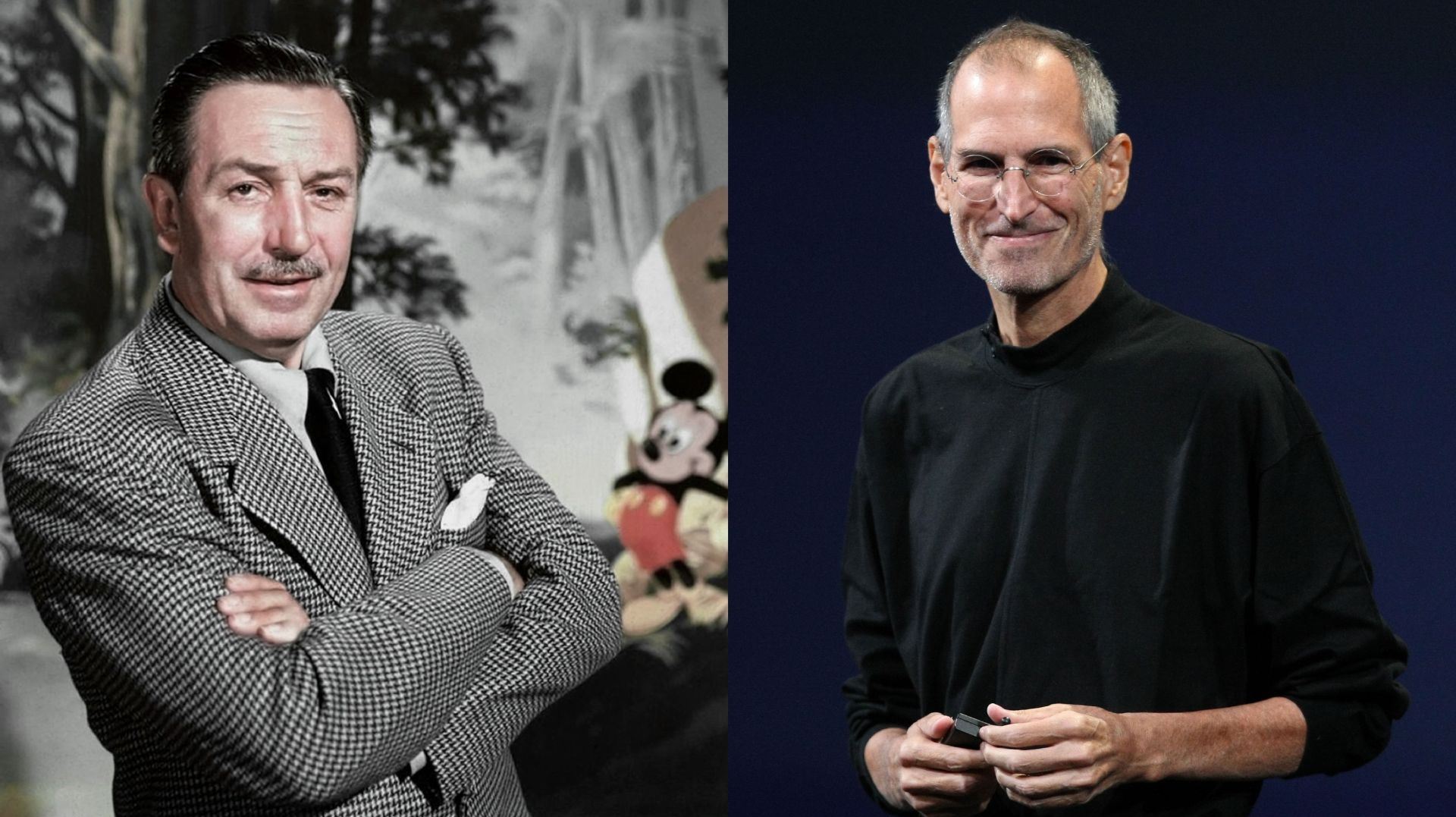 Walt Disney και Steve Jobs έμοιαζαν περισσότερο από όσο φανταζόμαστε