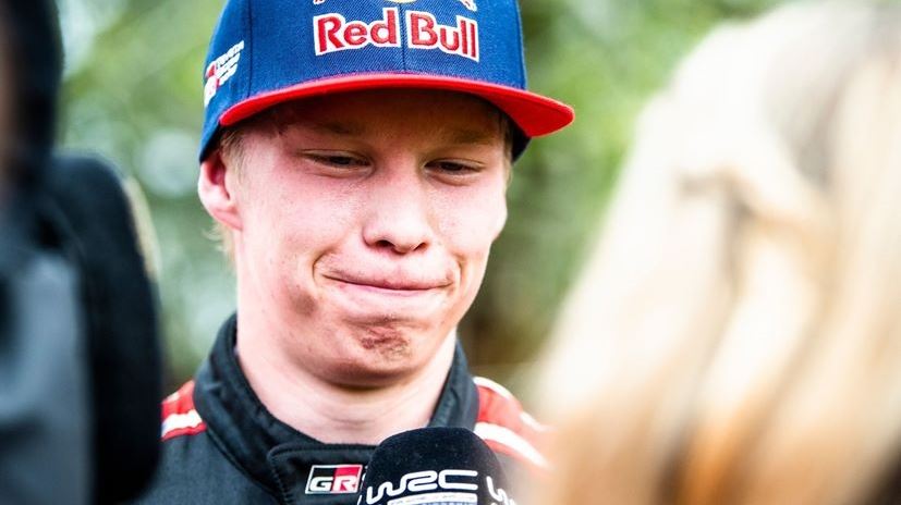 Όταν έκλαψε ο Kalle Rovanpera