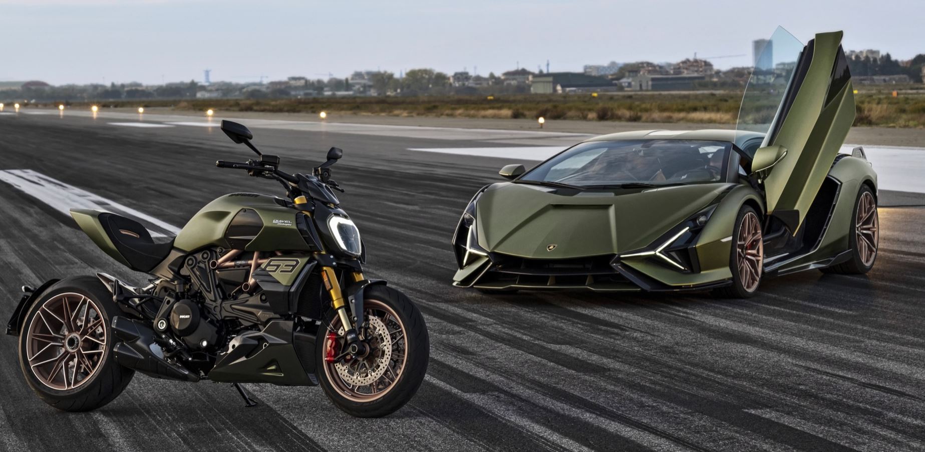 Ducati και Lamborghini παρουσιάζουν μία απίθανη μοτοσυκλέτα