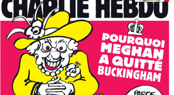 Charlie Hebdo εναντίον βασίλισσας Ελισάβετ