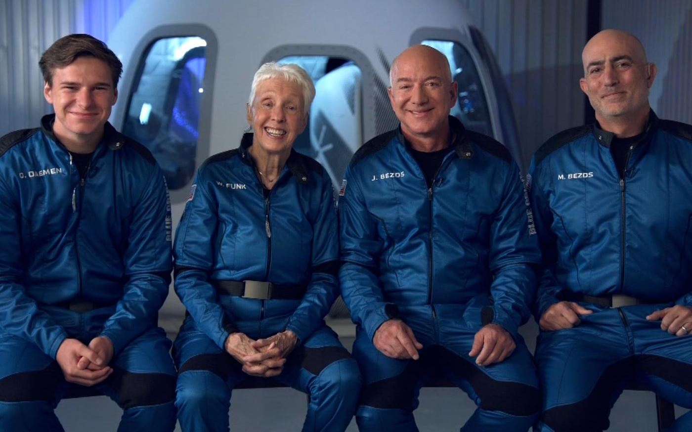 Ο Jeff Bezos στο διάστημα. Και;