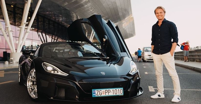 Ο Nico Rosberg οδήγησε το πρώτο Rimac Nevera
