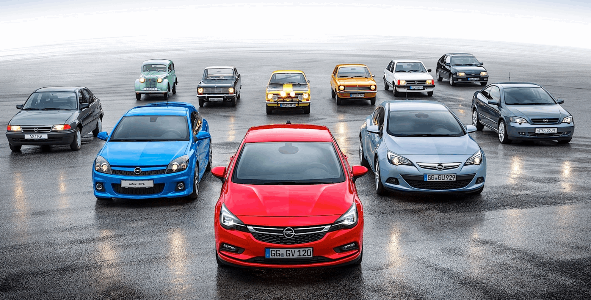 Τρεις δεκαετίες Opel Astra