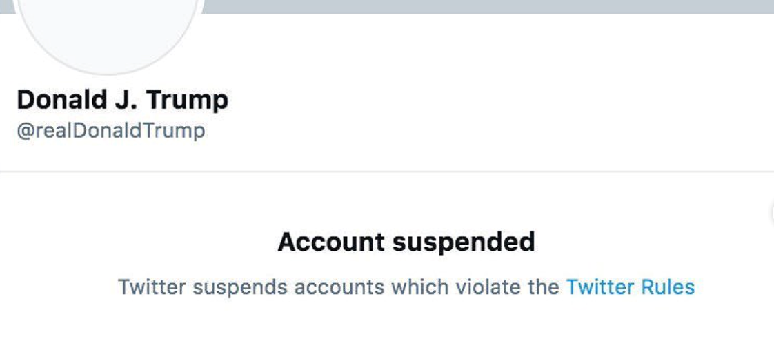 Το Twitter πάγωσε τον λογαριασμό του Donald Trump