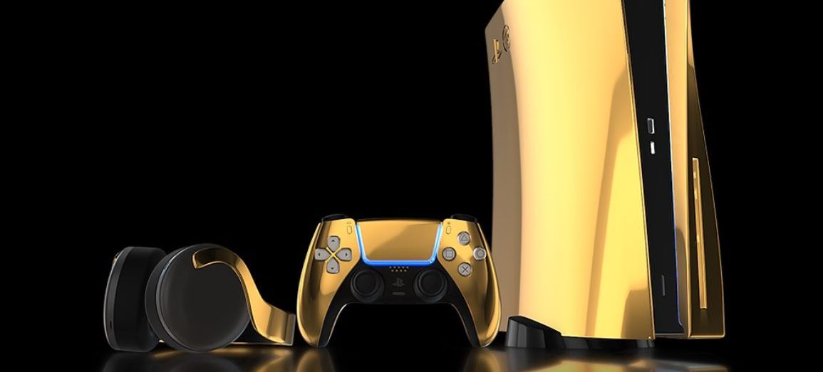 H 24 καρατίων έκδοση του PlayStation 5