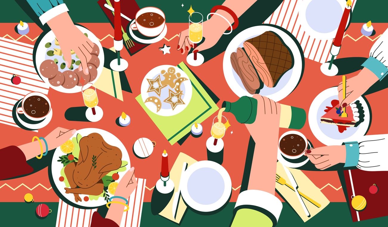 5 βήματα για να μην πάρεις κιλά μέσα στις γιορτές