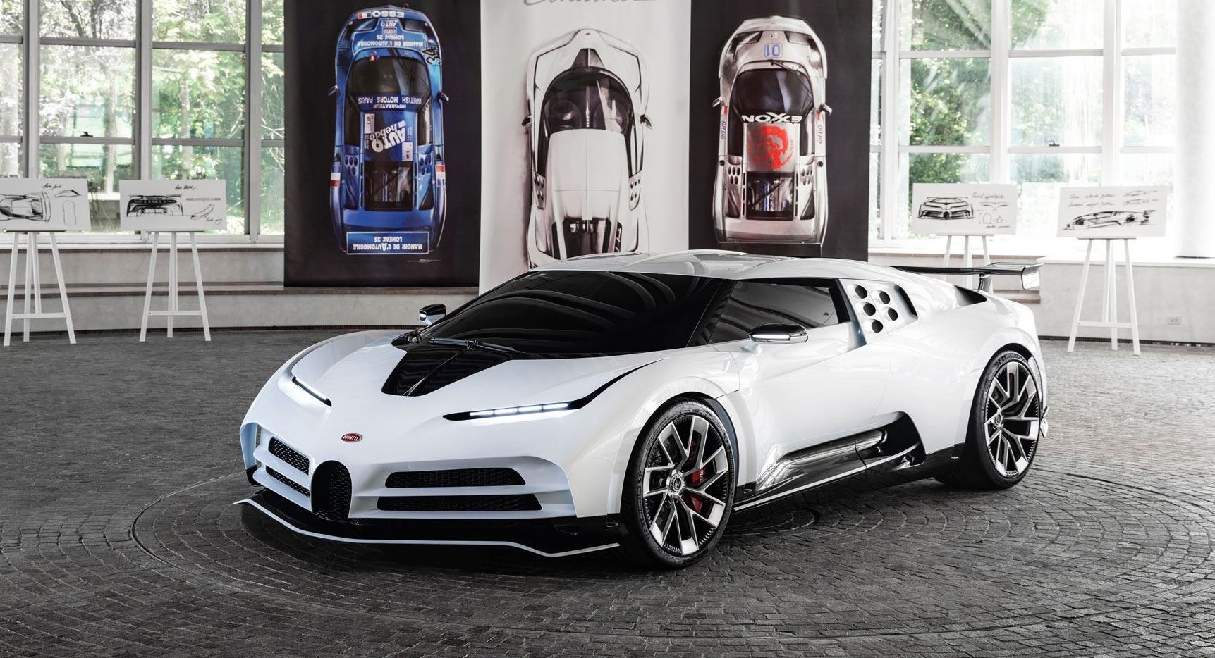 H θηριώδης δύναμη της νέας Bugatti Centodieci