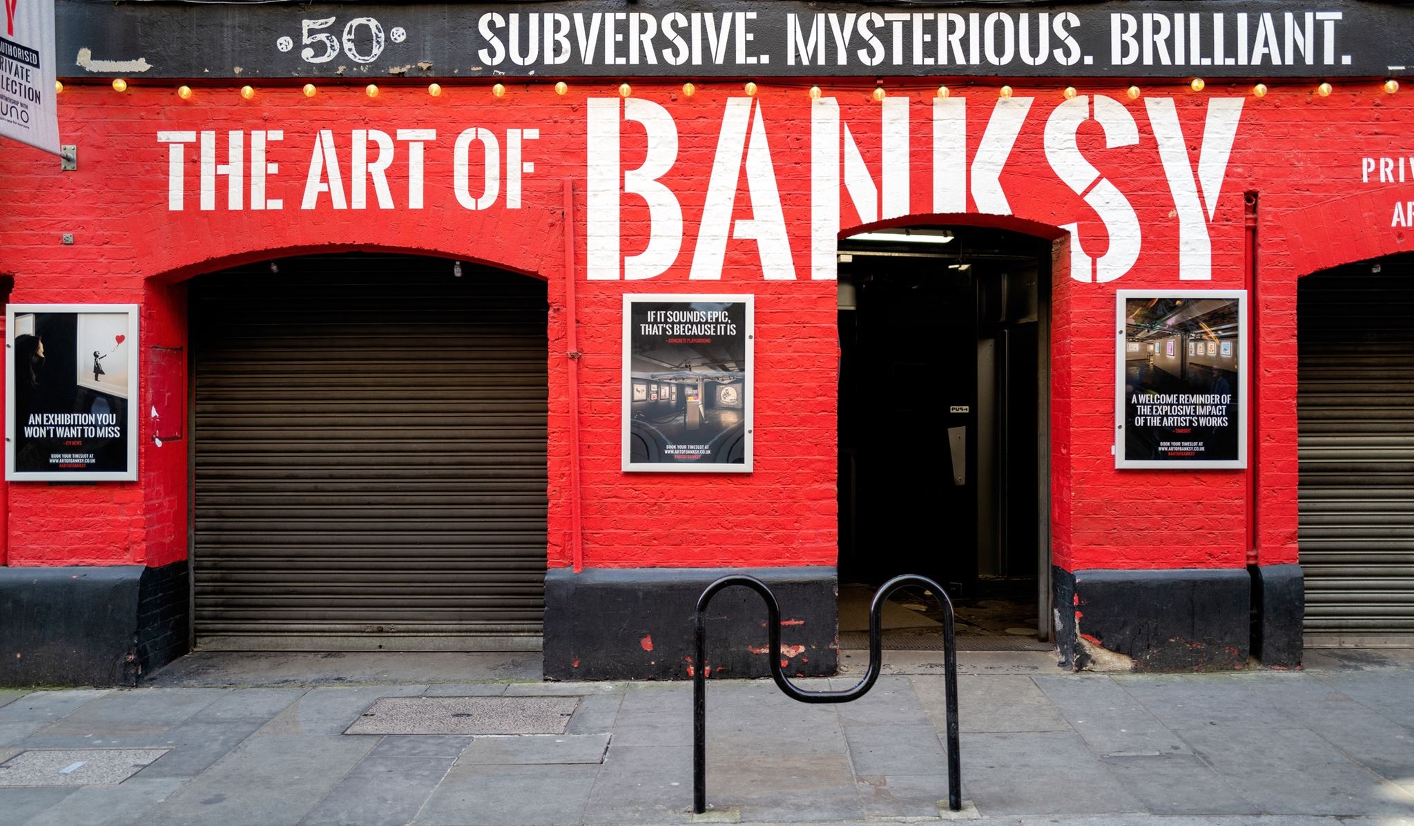 Και οι συλλήψεις για κλοπή έργων τέχνης του Banksy, δε σταματούν