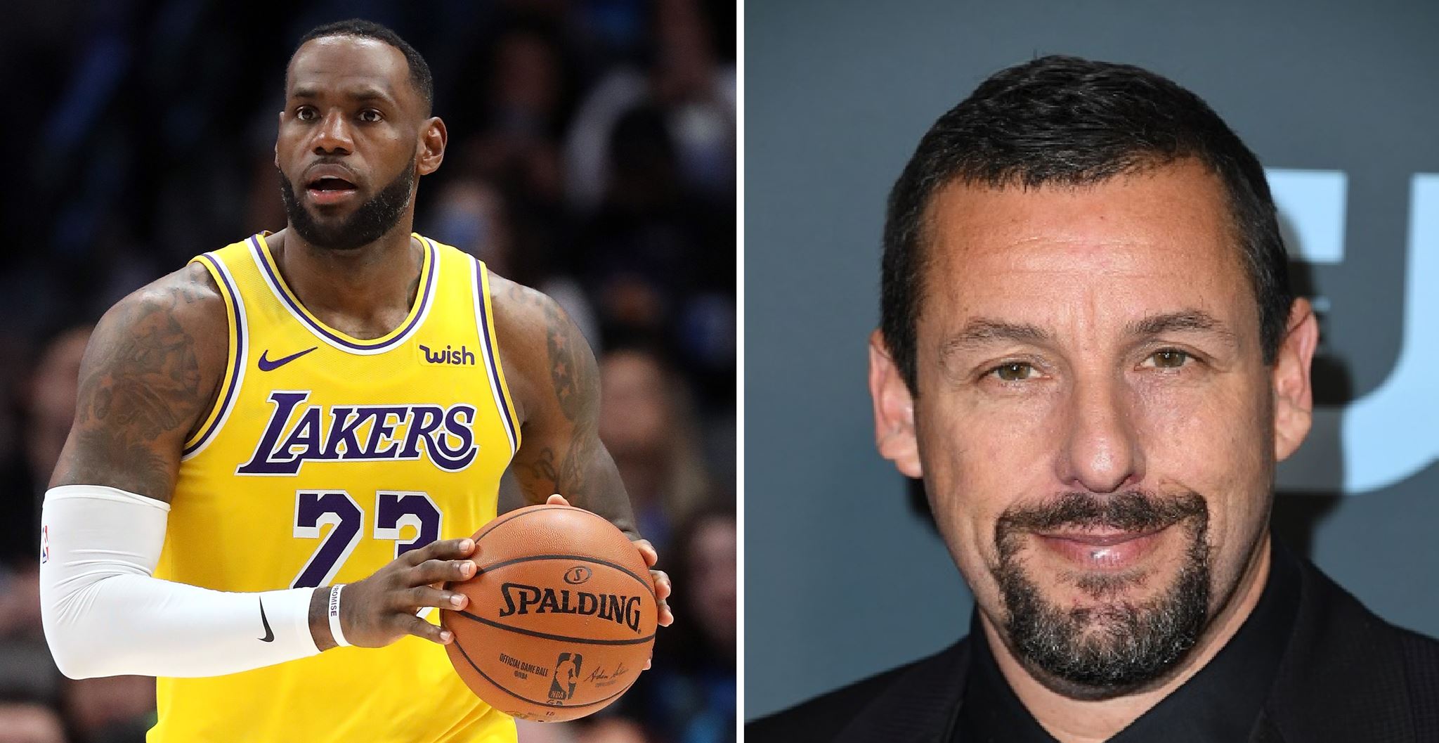 Οι LeBron James και Adam Sandler σε μπασκετική ταινία του Netflix