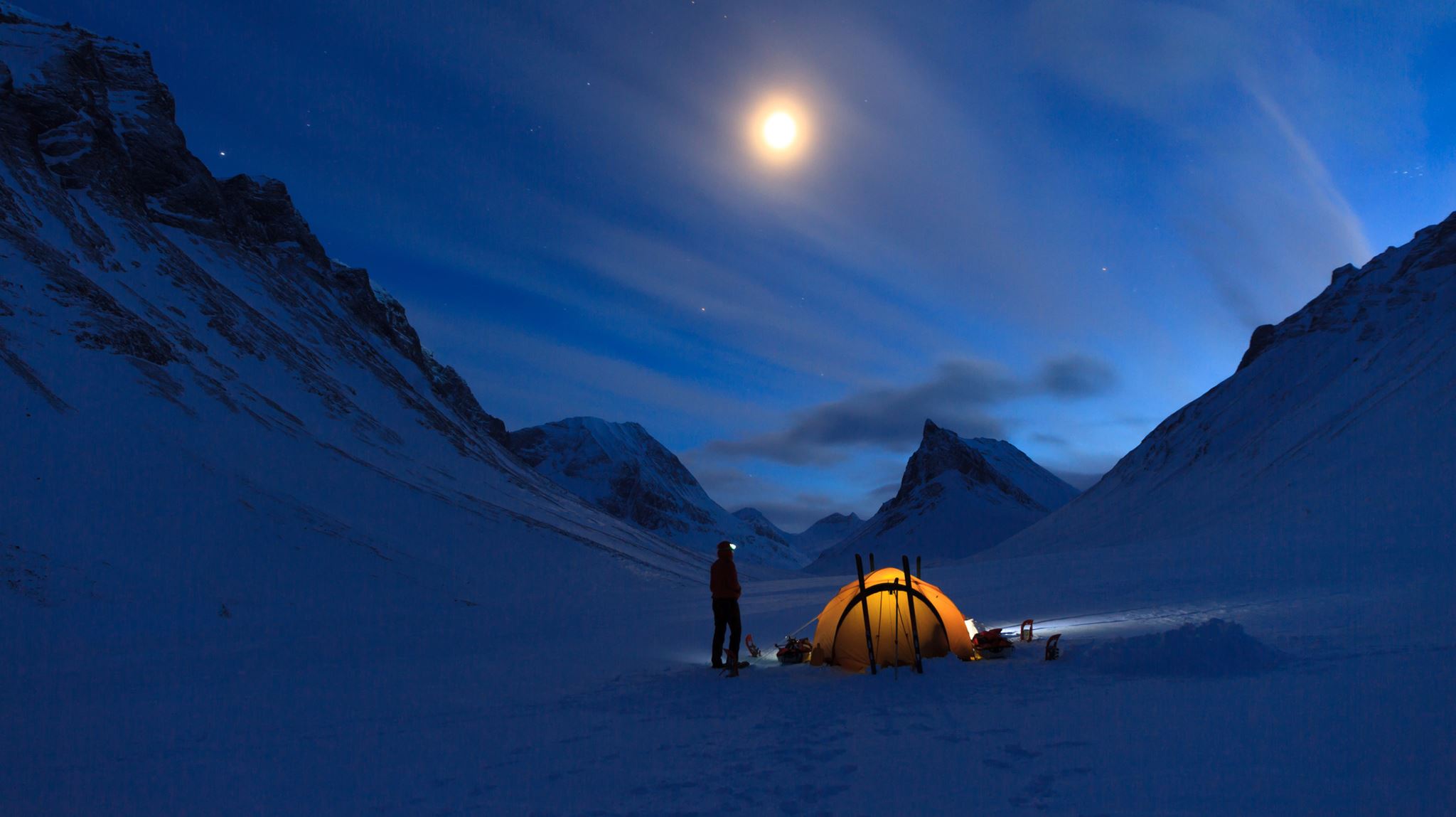 Η άγρια ομορφιά του χειμωνιάτικου camping