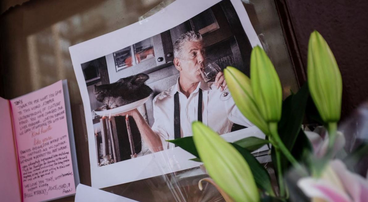 Πώς ήταν να τρως με τον Anthony Bourdain