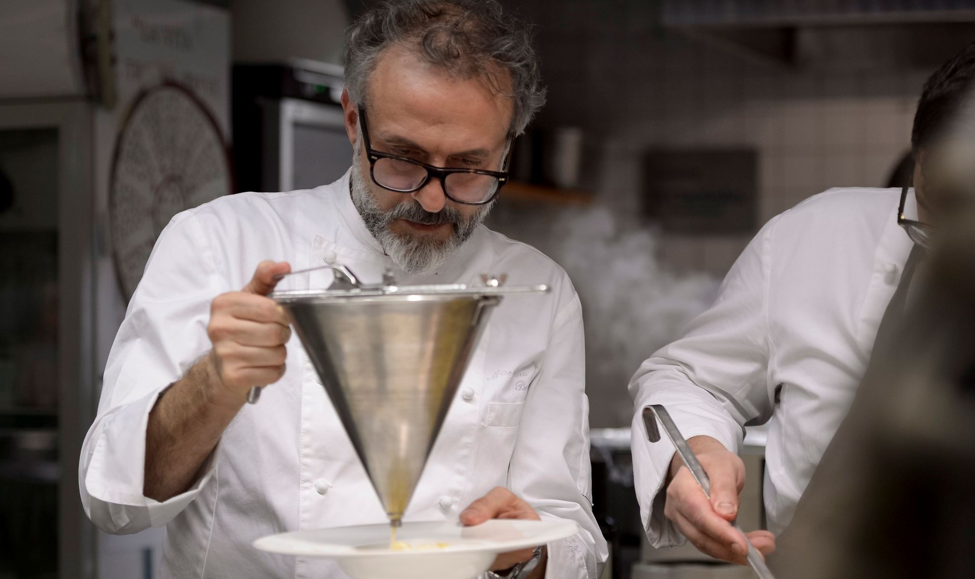 Το ξεχωριστό delivery του Massimo Bottura