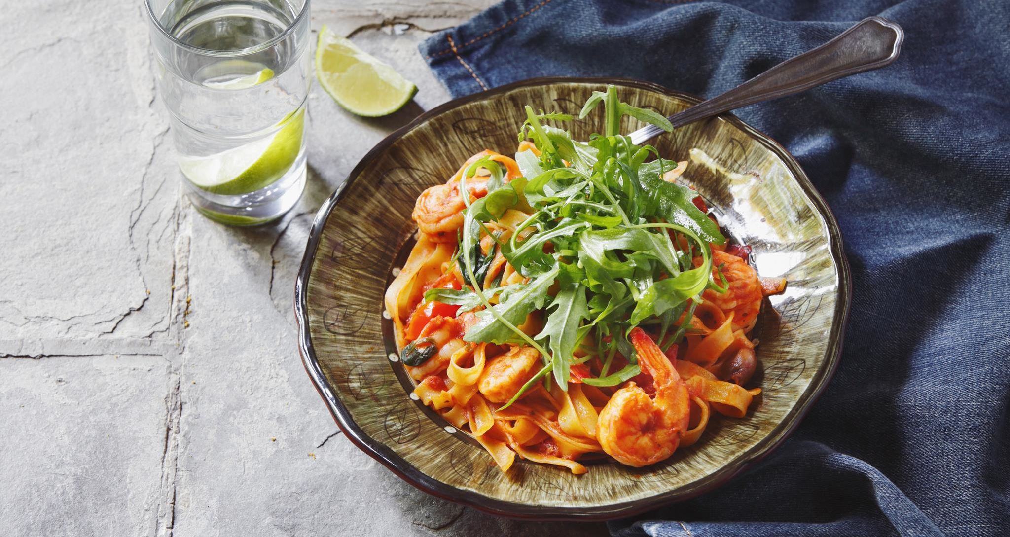 Η πιο νόστιμη pasta με γαρίδες