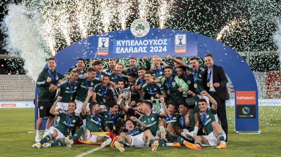 Ο Παναθηναϊκός κατέκτησε το Κύπελλο Ελλάδας για 20η φορά στην ιστορία του