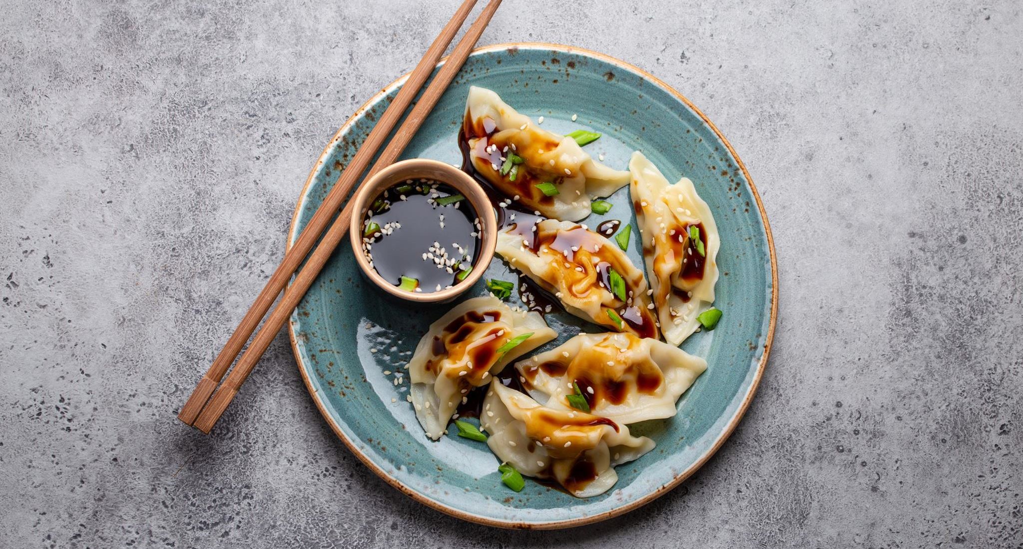 Dumplings με μοσχαρίσιο κιμά. Γιατί όχι;