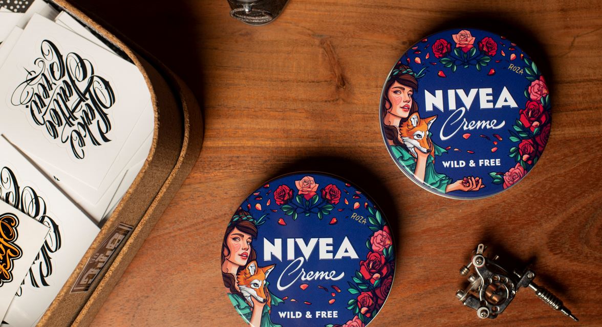 Η τέχνη του tattoo στις νέες συλλεκτικές συσκευασίες NIVEA Crème