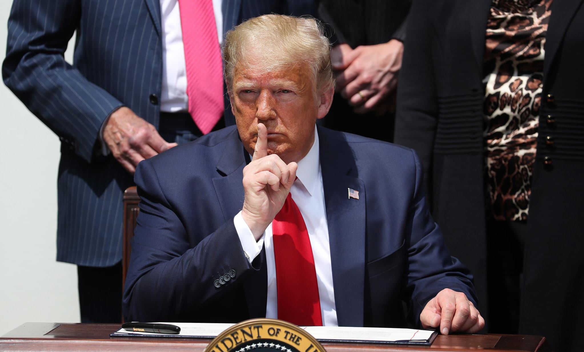 Η ρητορική του Donald Trump για τις διαδηλώσεις αποδοκιμάζεται