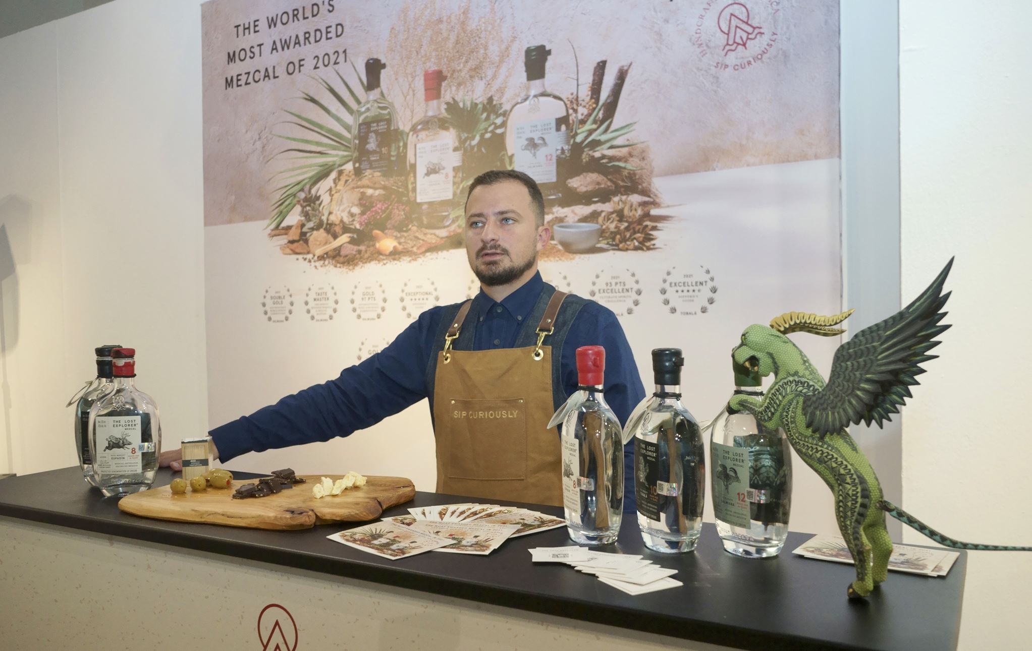 Το The Lost Explorer mezcal στην 1η του εντυπωσιακή εμφάνιση στο Athens Bar Show