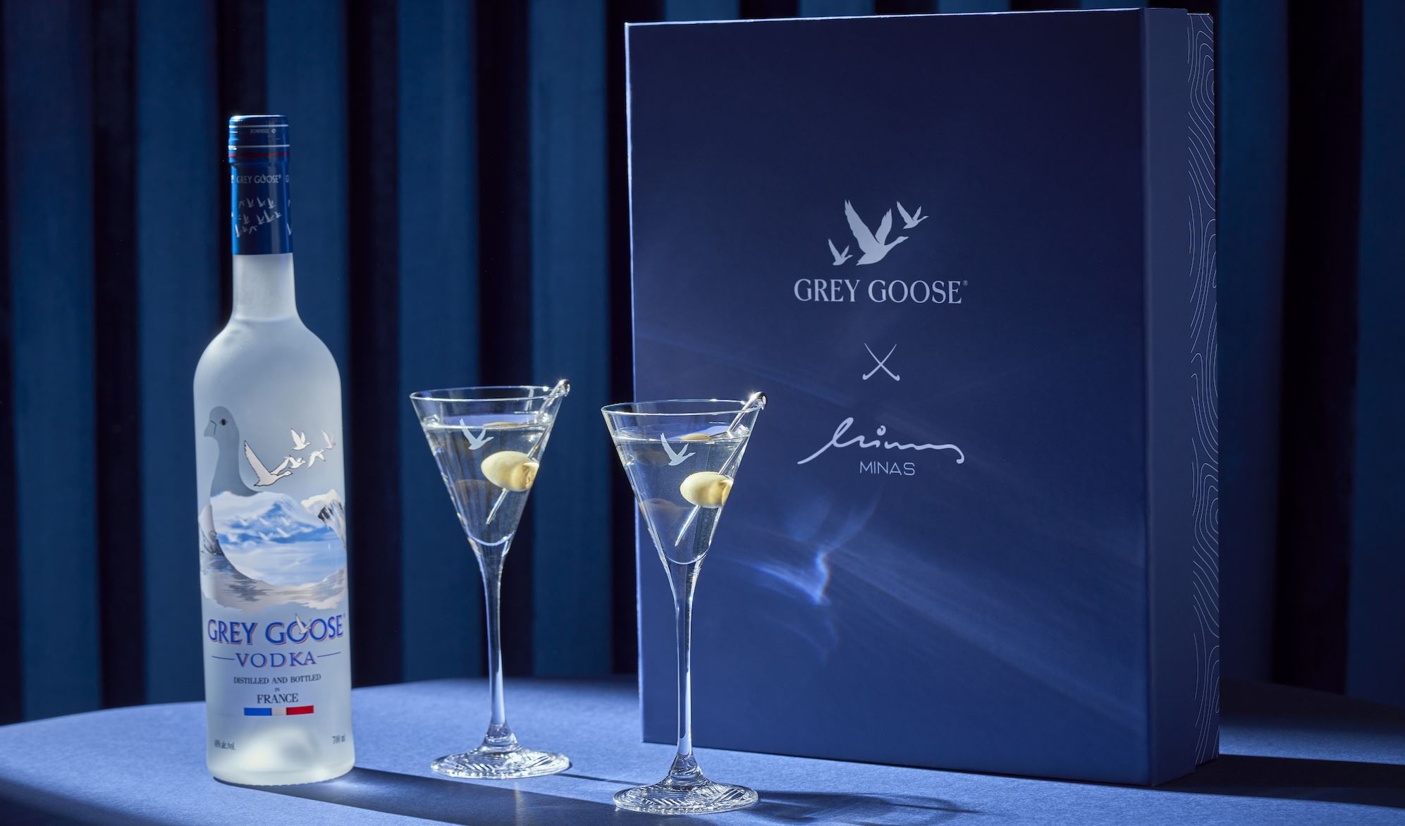 Grey Goose x Minas | Απολαμβάνοντας τη διακριτική πολυτέλεια ενός Vodka Martini Cocktail
