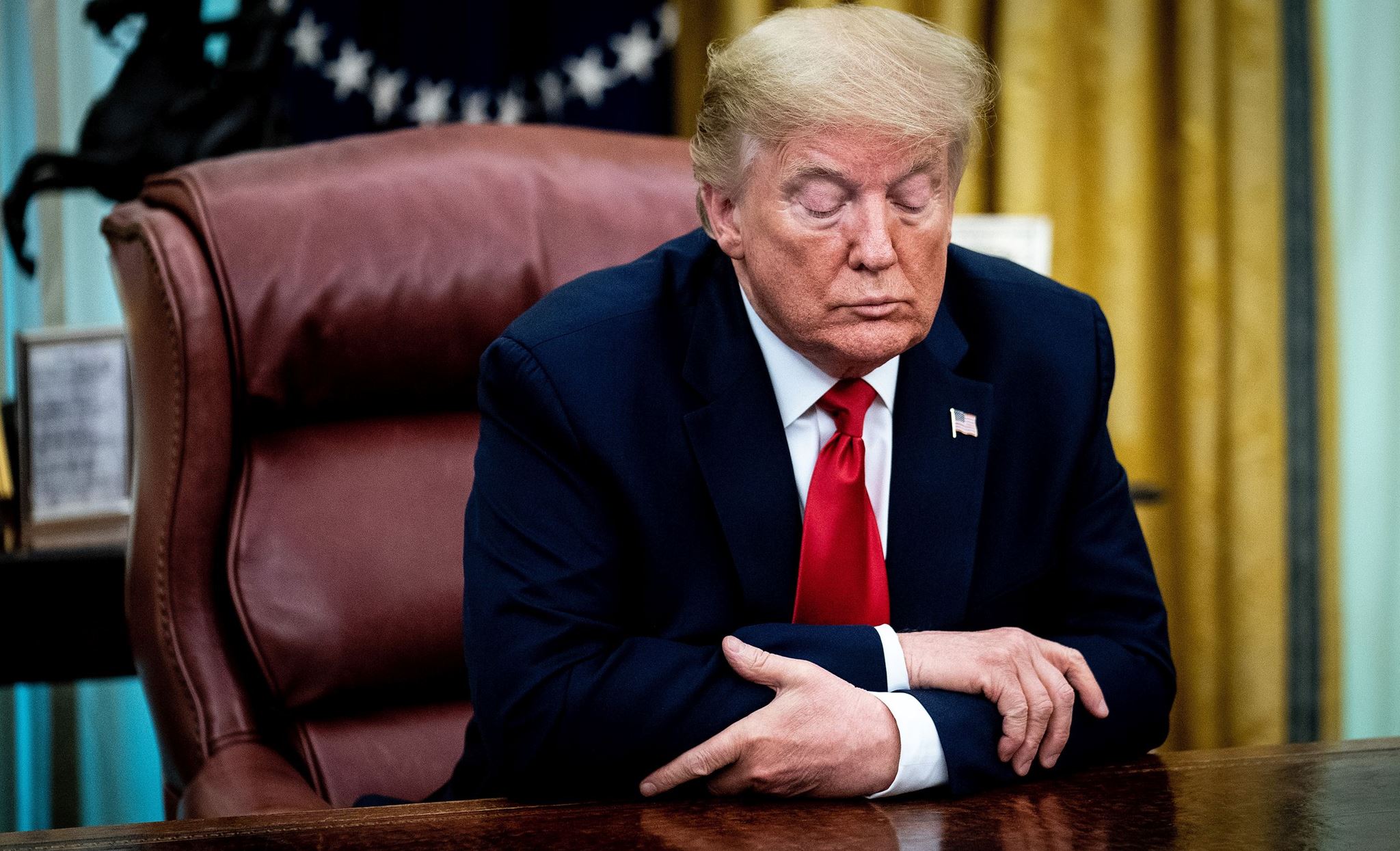 Για τον Donald Trump η αποστολή "κορονοϊός" εξετελέσθη