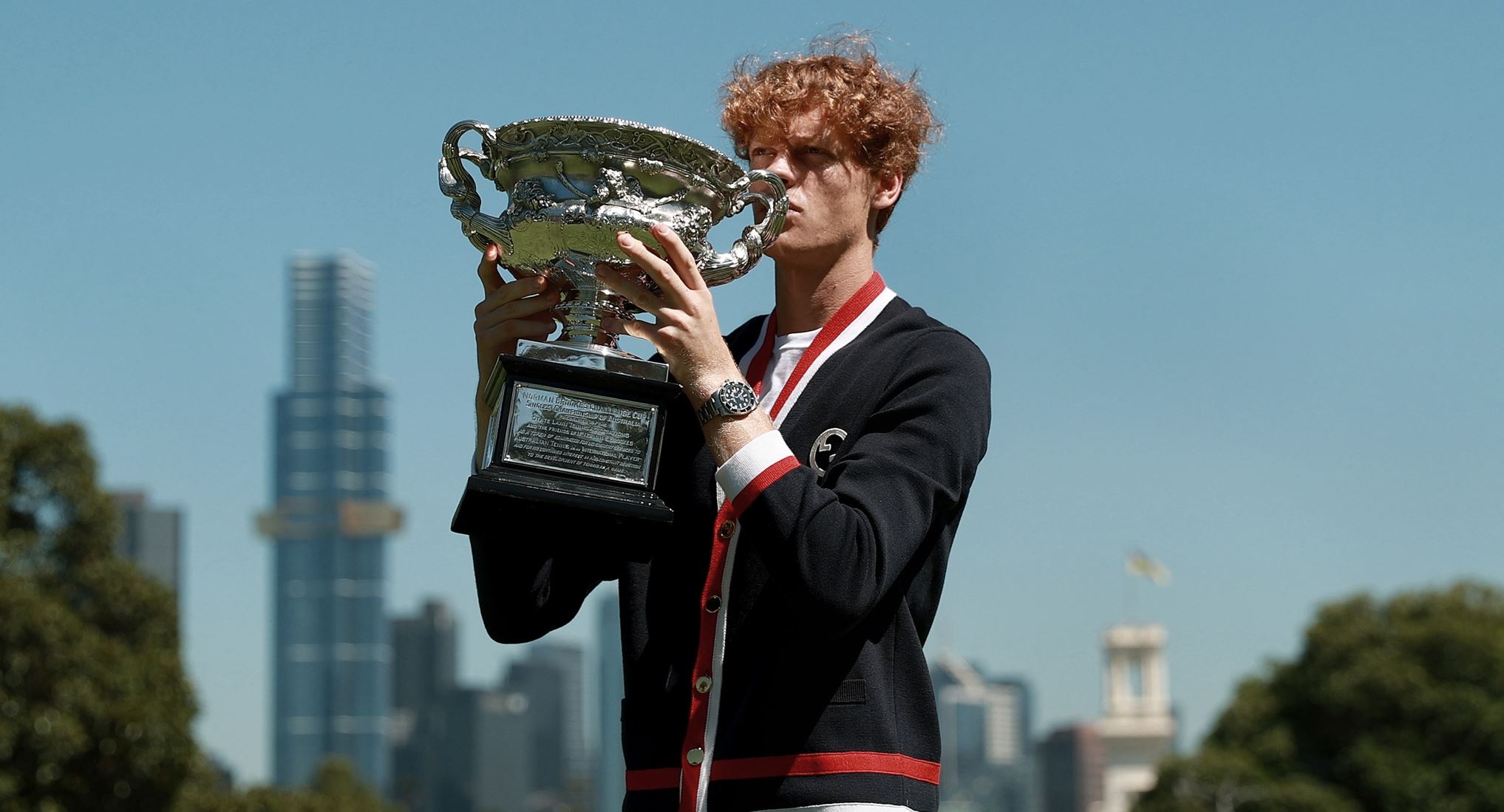 Jannik Sinner, πρωταθλητής και στη μόδα