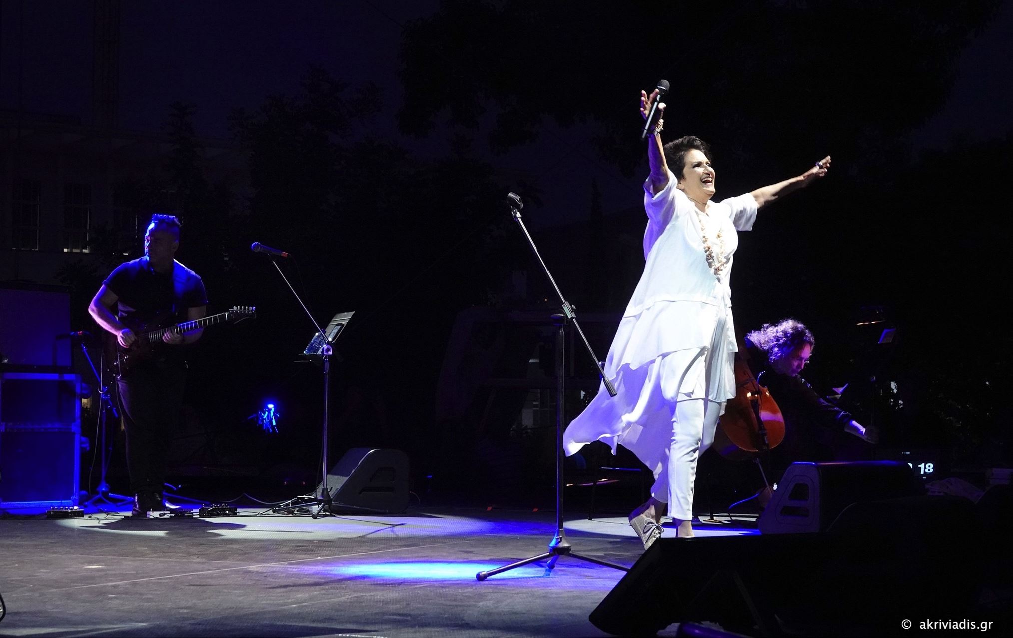 H Άλκηστις Πρωτοψάλτη έρχεται στον Κήπο του Μεγάρου