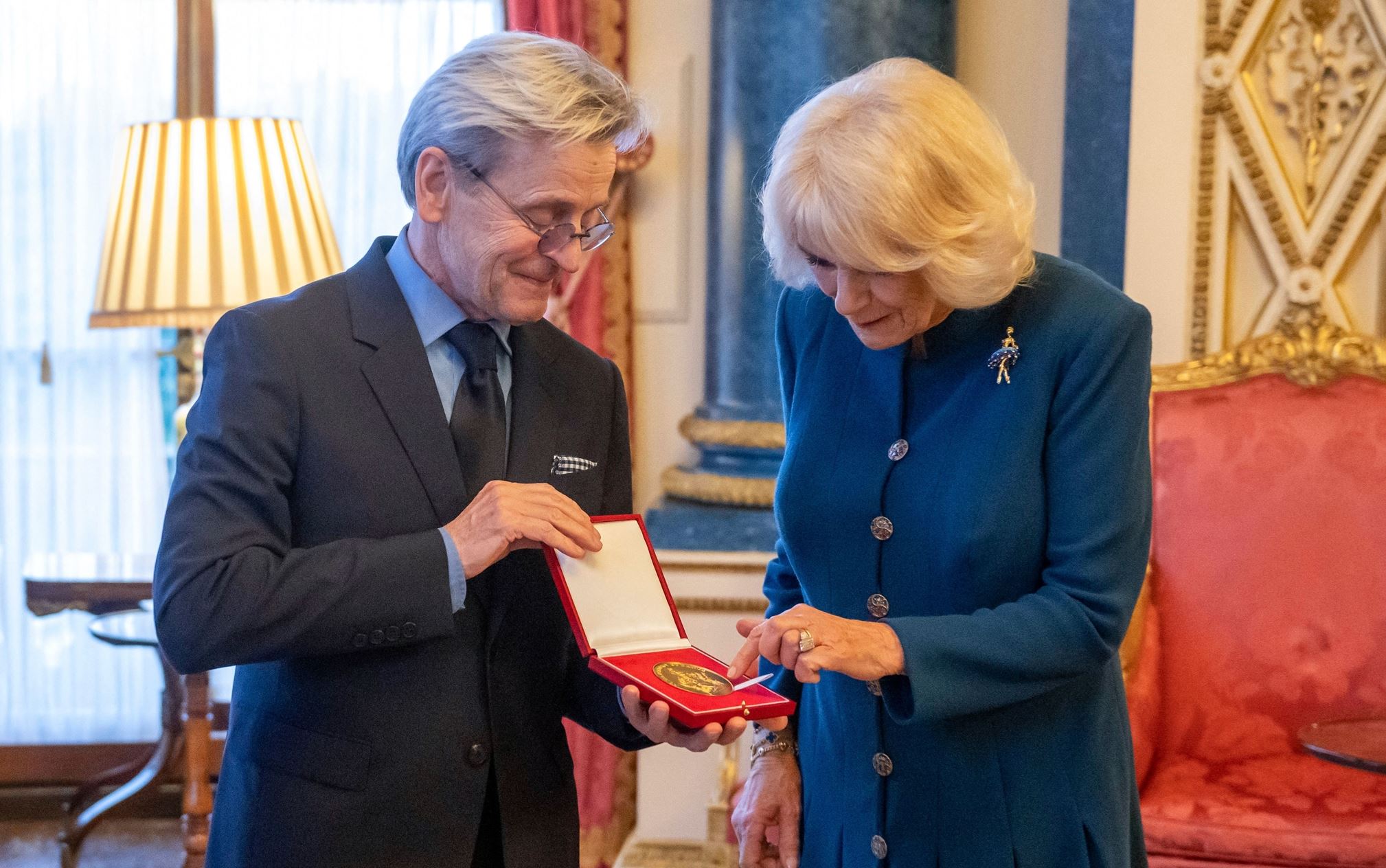 O Mikhail Baryshnikov βραβεύτηκε στο Μπάκιγχαμ