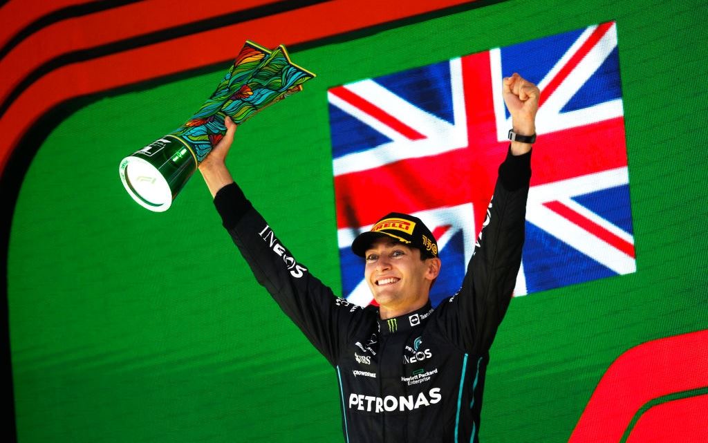 O Russell νικητής στο F1 GP Βραζιλίας