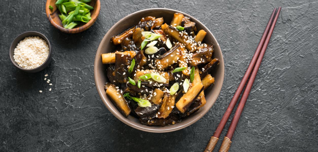 Teriyaki αλλά με μελιτζάνες