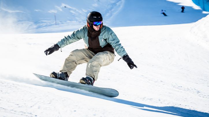 Η προπόνηση του snowboarder
