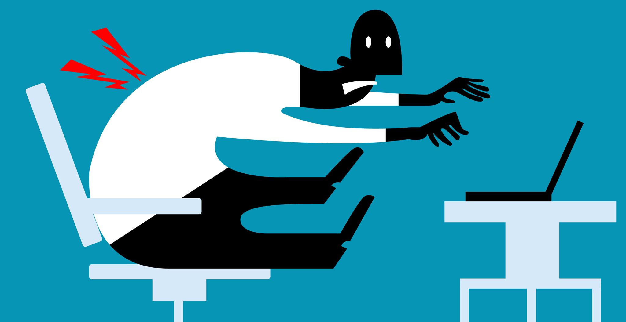 Τα σοβαρά προβλήματα της δουλειάς στο γραφείο χωρίς διάλειμμα